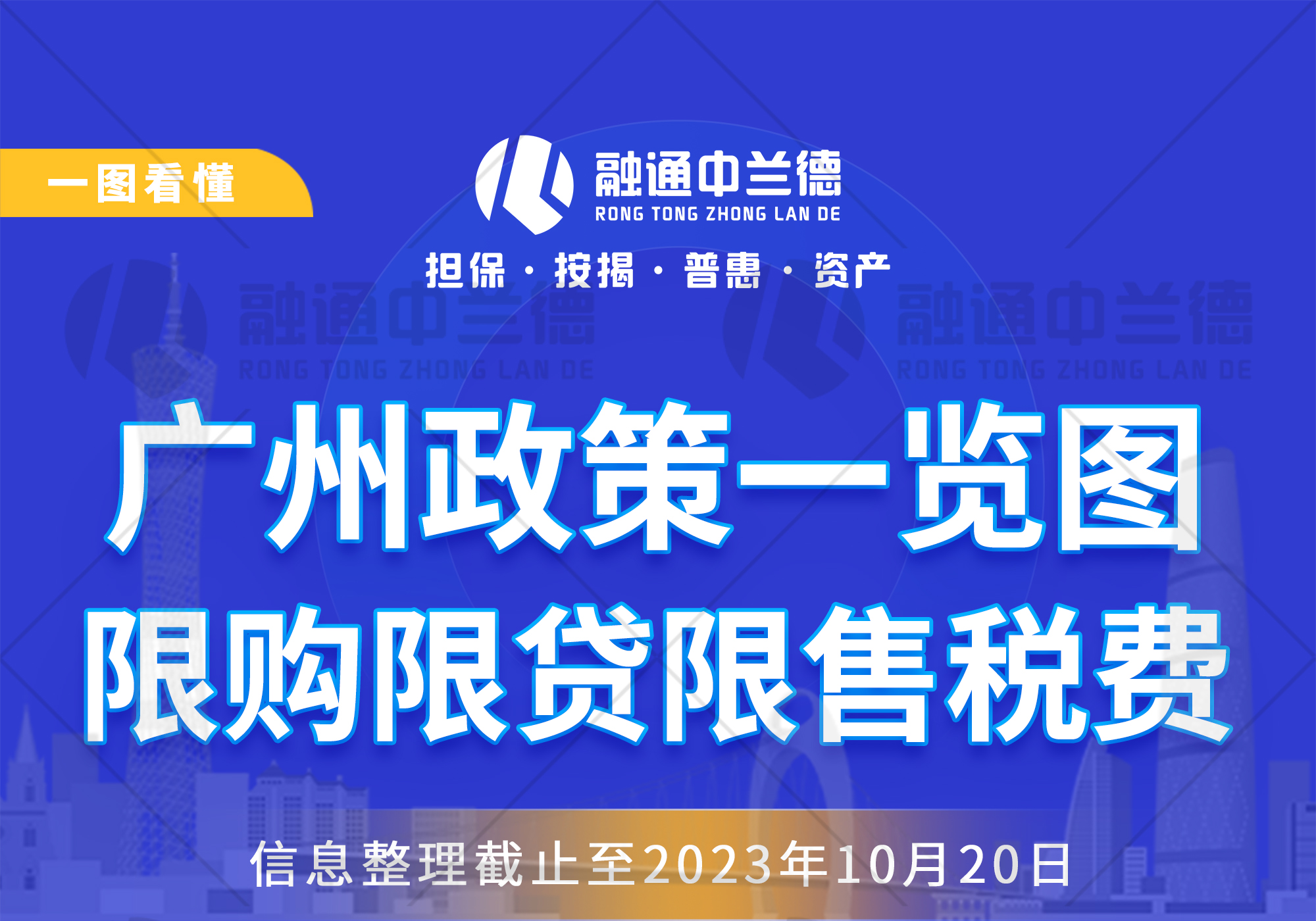 最新版！2023年广州购房政策！限购、贷款、税费一文讲清
